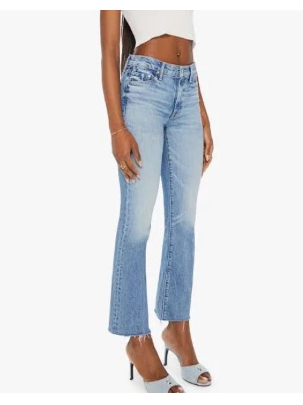 MOTHER The Outsider Flood Fray Are We There Yet size 29 Mother Superior Jeans - Picture 2 of 10